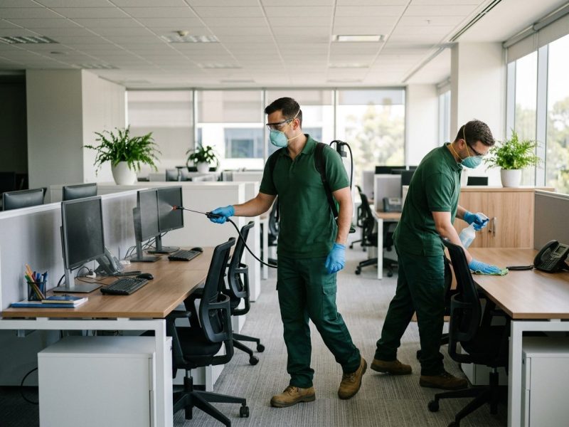 Outbreak response disinfection cleaning