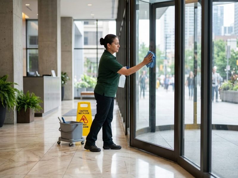 Lobby and common area cleaning